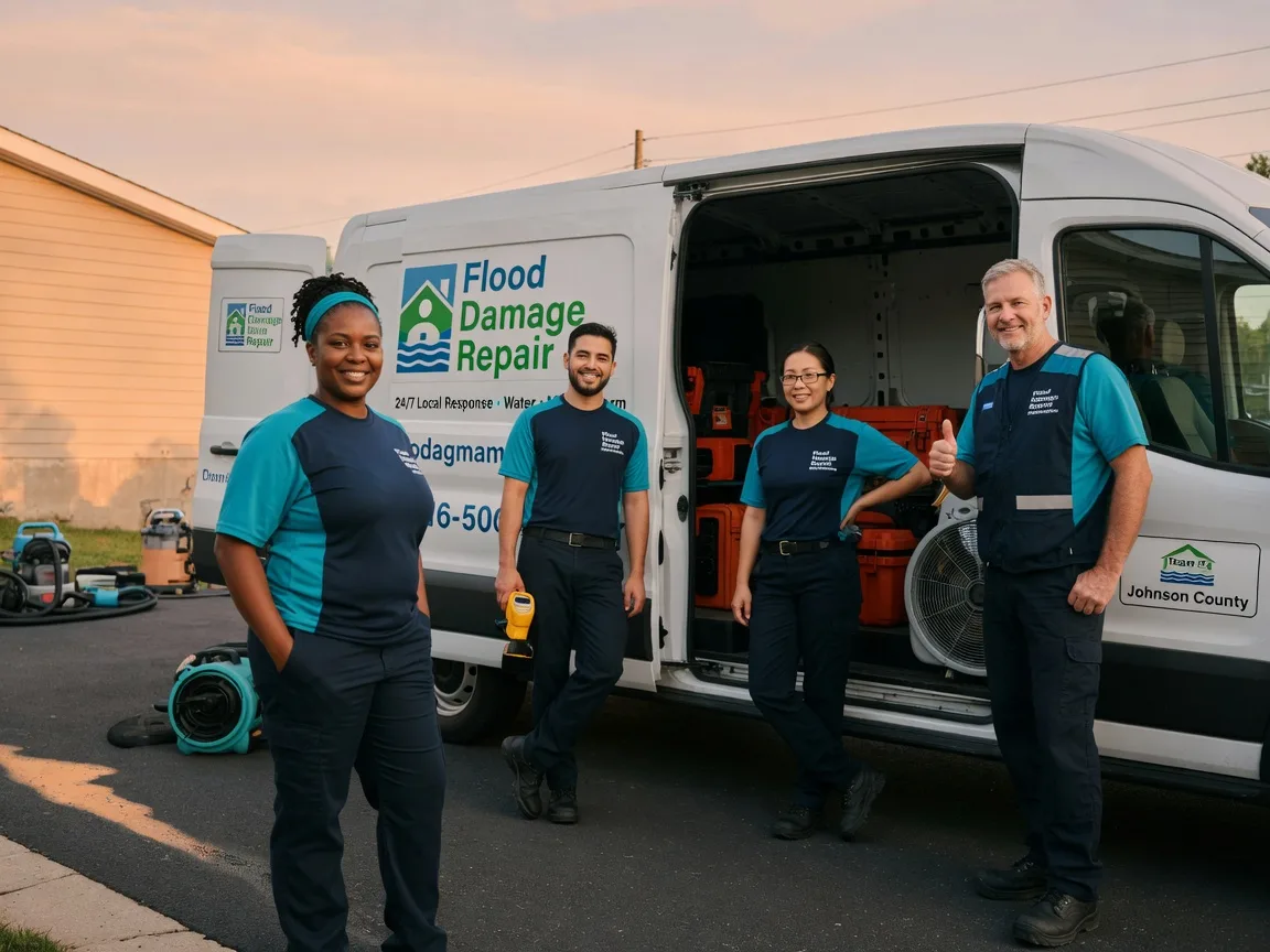 Water Damage Restoration company in Hamshire, TX